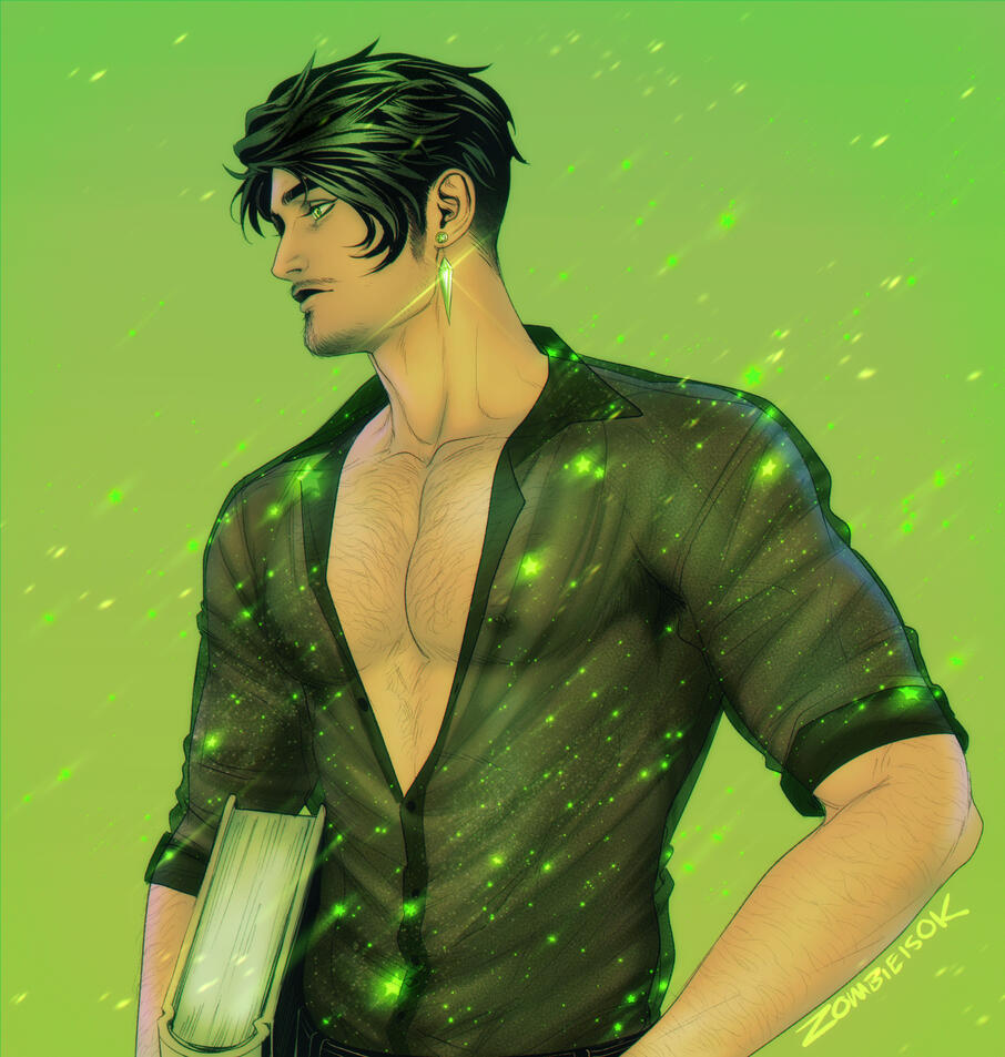 Starry wizard robes